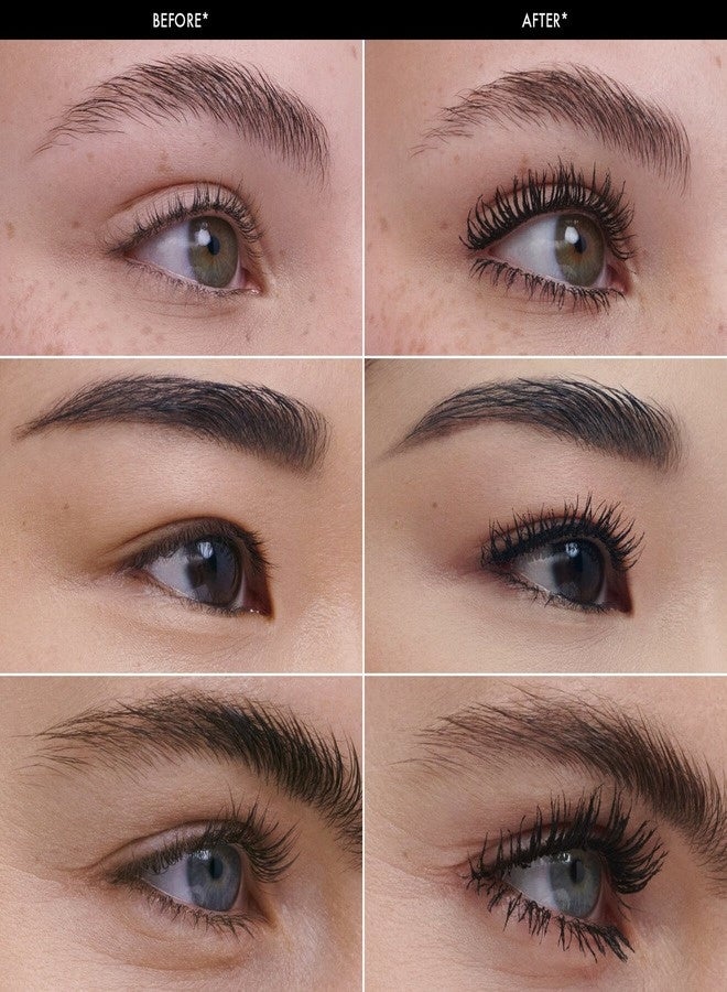 SEPHORA Collection Get (Un)Ready Set – Makeup & Cleansing Trio with Pouch, Size Up Mascara, Cream Lip Stain 122 Casual Peach & Micellar Cleansing Water - Image 4